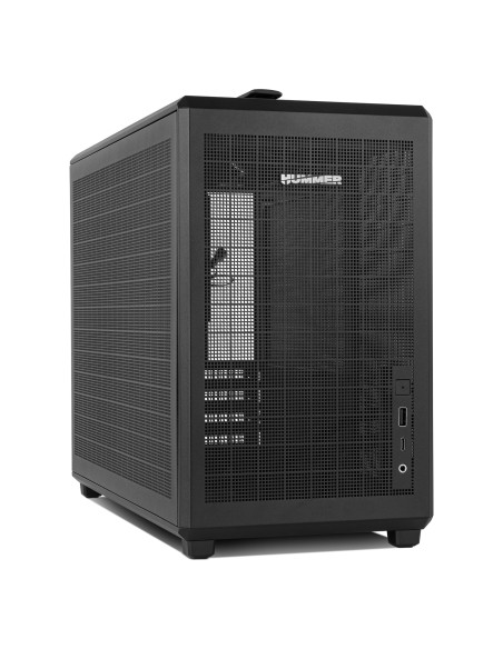 Hummer Mini torre M-ATX portable mesh Ngr