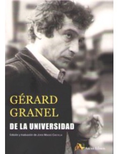 DE LA UNIVERSIDAD Edicion y traduccion de JORDI MASSO CASTILLA
