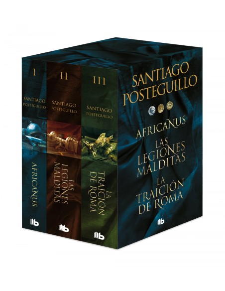 Trilogia Africanus edicion pack con El hijo del consul Las legiones malditas La traicion de Roma