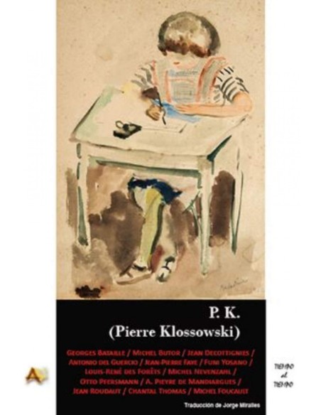 P K PIERRE KLOSSOWSKI