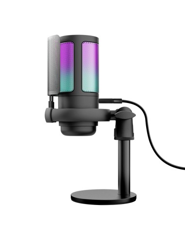 GXT 238 Auron Negro Micrófono para crear podcasts