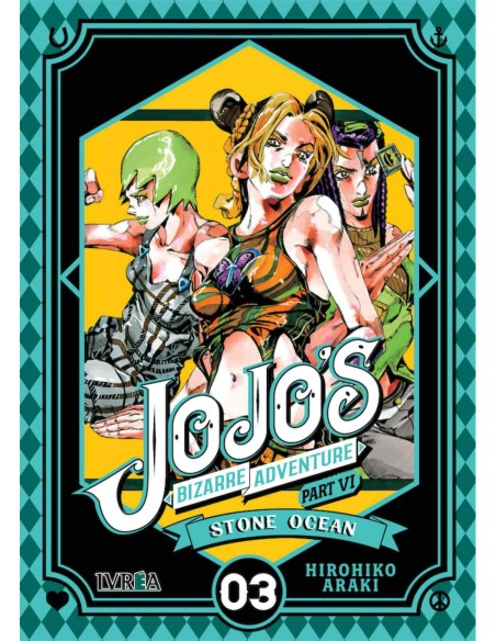 Jojo Bizzarre Adventure Parte 6 Stone ocean 03
