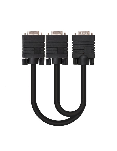 CABLE BIFURCADOR SVGA HDB15/M-2xHDB15/H 45 CM