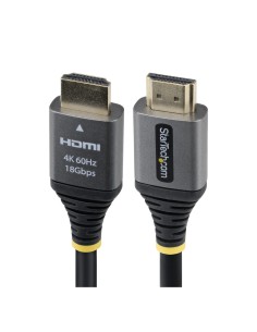 Cable HDMI 2.0 Certificado Premium de Alta Velocidad de 1,5m - 4K 60Hz/ 1440p 144Hz - Cable HDMI 2.0 con HDR10 ARC - 18Gbps - Ca
