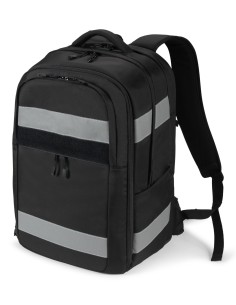 REFLECTIVE mochila Mochila informal Negro Tereftalato de polietileno reciclado (rPET), Termoplástico de poliuretano (TPU)