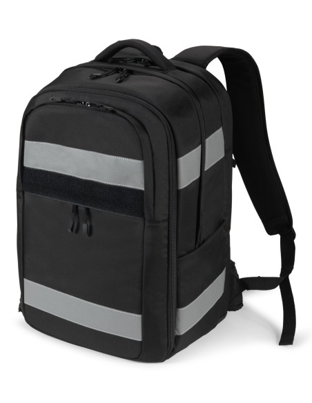 REFLECTIVE mochila Mochila informal Negro Tereftalato de polietileno reciclado (rPET), Termoplástico de poliuretano (TPU)