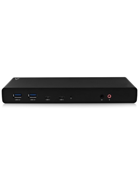 Base de conexión USB-C universal con potencia de salida, monitor doble 4K, HDMI, DisplayPort y Displaylink de hasta 60 W