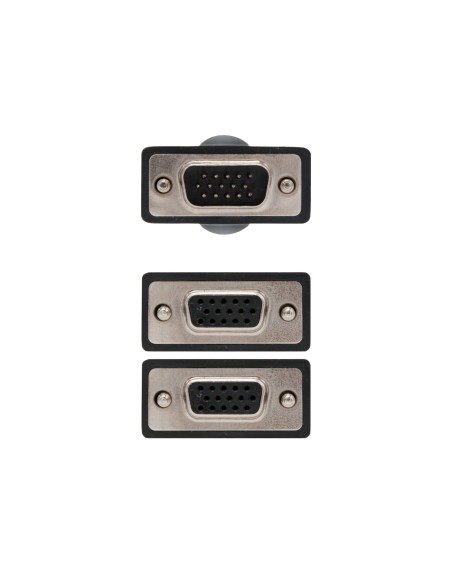 CABLE BIFURCADOR SVGA HDB15/M-2xHDB15/H 45 CM