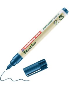 C 10 ROTULADOR EDDING ECOLINE E25 AZUL MARCADOR PERMANENTE
