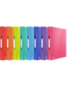 C 10 CARPETAS A4 2 ANILLAS 30MM POLIPROPILENO URBAN OXFORD