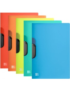 C 10 dossier con pinza lateral a4 30h polipropileno serie urban colores surtidos