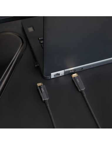 Cable HDMI V2.0 AOC 4K@60Hz 18Gbps A/M-A/M, Negro, 20 m