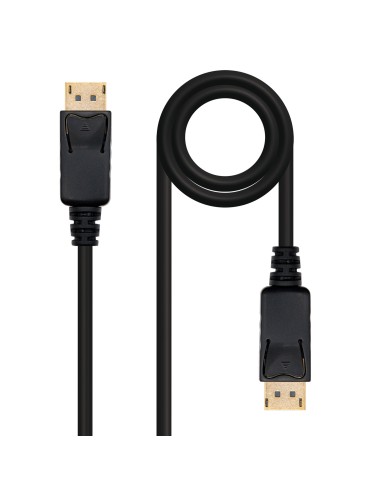 Cable DisplayPort, DP/M - DP/M, Negro, 0.5 m