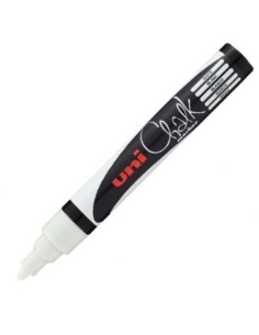 ROTULADOR TIZA LIQUIDA BLANCO UNI CHALK MARKER PWE 5M