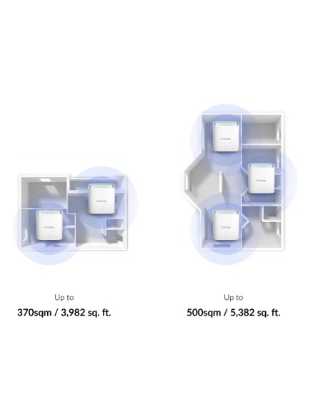 EAGLE PRO AI AX1500 Doble banda (2,4 GHz / 5 GHz) Wi-Fi 6E (802.11ax) Blanco 1 Interno