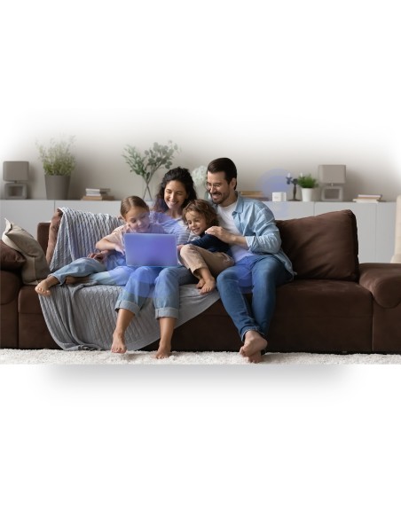 EAGLE PRO AI AX1500 Doble banda (2,4 GHz / 5 GHz) Wi-Fi 6E (802.11ax) Blanco 1 Interno