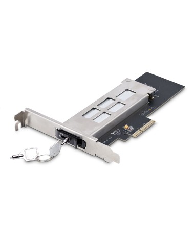 Tarjeta PCIe x4 a SSD NVMe M.2 - Rack Móvil Backplane con Bandeja Removible Hot Swap Intercambiable en Caliente - Bahía de Unid