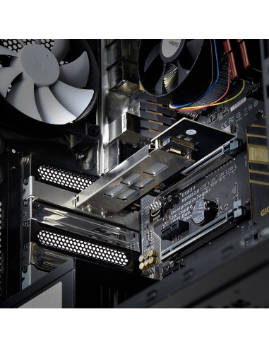 Tarjeta PCIe x4 a SSD NVMe M.2 - Rack Móvil Backplane con Bandeja Removible Hot Swap Intercambiable en Caliente - Bahía de Unid