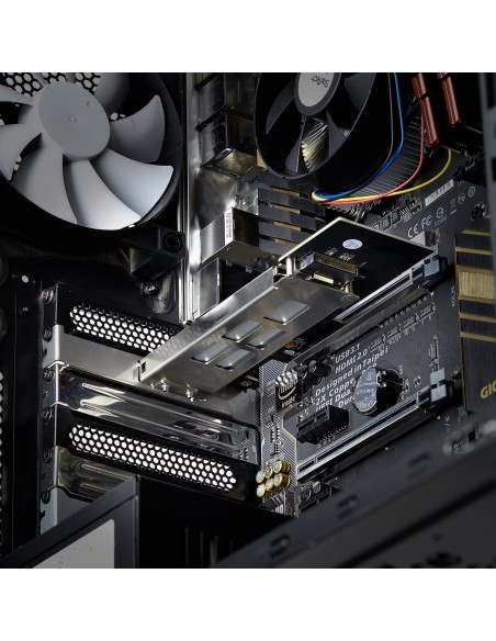 Tarjeta PCIe x4 a SSD NVMe M.2 - Rack Móvil Backplane con Bandeja Removible Hot Swap Intercambiable en Caliente - Bahía de Unid