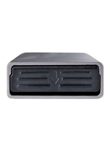 Caja Externa de Aluninio USB-C 10Gbps a NVMe M.2 o SSD M.2 SATA - Sin Herramientas para SSD M.2 NGFF PCIe/SATA - con Cables USB