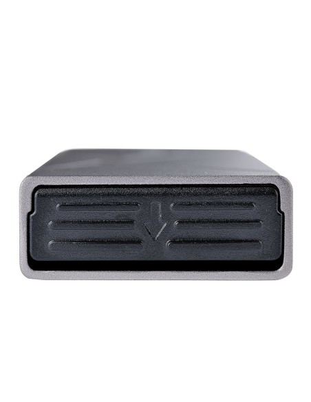 Caja Externa de Aluninio USB-C 10Gbps a NVMe M.2 o SSD M.2 SATA - Sin Herramientas para SSD M.2 NGFF PCIe/SATA - con Cables USB