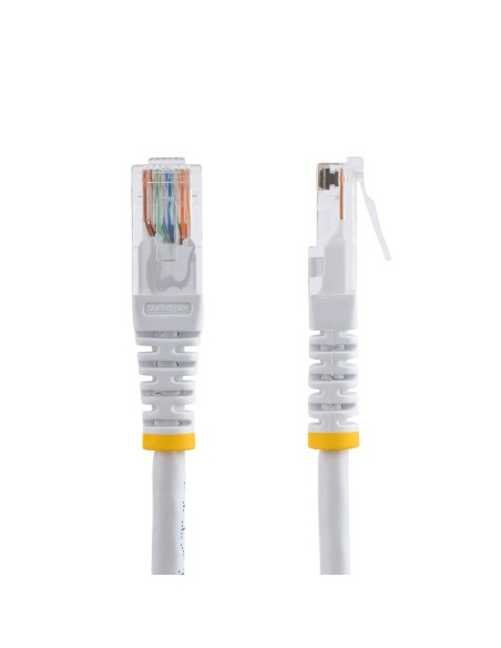 Cable de Red Ethernet 15m UTP Patch Cat5e Cat 5e RJ45 Moldeado - Blanco