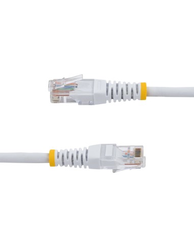 Cable de Red Ethernet 15m UTP Patch Cat5e Cat 5e RJ45 Moldeado - Blanco