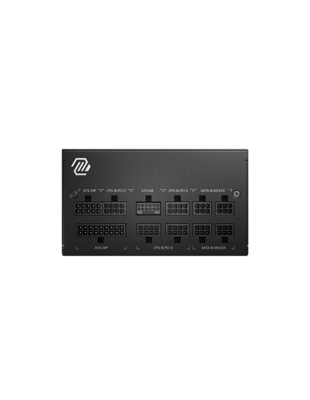 MAG A850GL PCIE5 unidad de fuente de alimentación 850 W 20+4 pin ATX ATX Negro