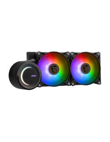 MAG CORELIQUID E240 sistema de refrigeración para ordenador Placa base, Procesador Liquid cooling kit 12 cm Negro