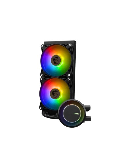 MAG CORELIQUID E240 sistema de refrigeración para ordenador Placa base, Procesador Liquid cooling kit 12 cm Negro