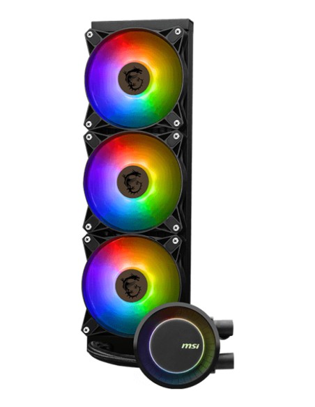 MAG CORELIQUID E360 sistema de refrigeración para ordenador Placa base, Procesador Kit de refrigeración líquida 12 cm Negro