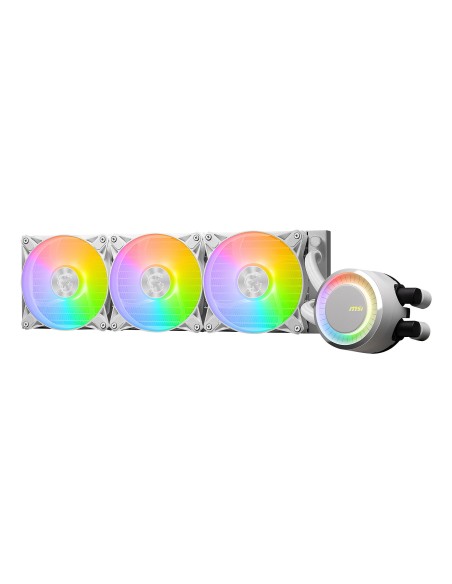 MAG CORELIQUID E360 WHITE sistema de refrigeración para ordenador Placa base, Procesador Kit de refrigeración líquida 12 cm Bla