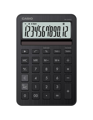 MS-200DQ calculadora Escritorio Calculadora básica Negro