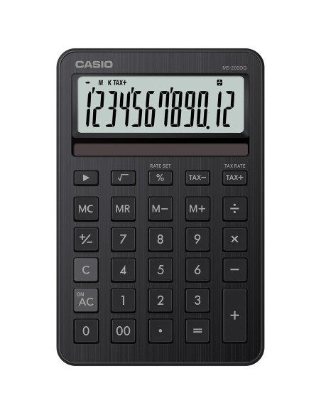 MS-200DQ calculadora Escritorio Calculadora básica Negro