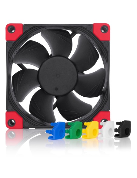 NF-A8 PWM CH.BK.S sistema de refrigeración para ordenador Carcasa del ordenador Ventilador 8 cm Negro