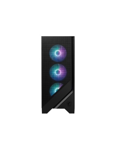 MAG FORGE 320R AIRFLOW carcasa de ordenador Micro Torre Negro, Transparente