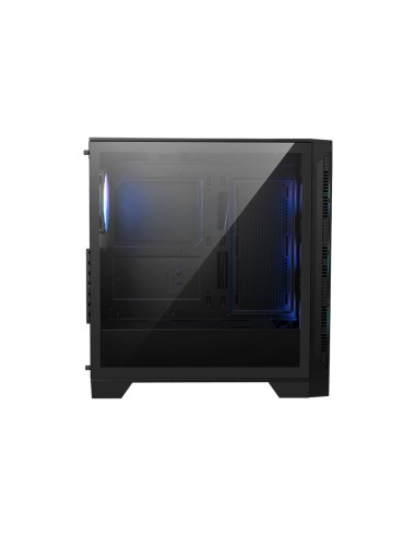 MAG FORGE 320R AIRFLOW carcasa de ordenador Micro Torre Negro, Transparente