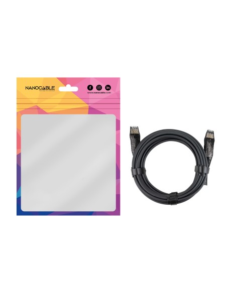 Cable HDMI V2.1 AOC 8K@60Hz 4K@120Hz 48Gbps A/M-A/M, Negro, 20 m