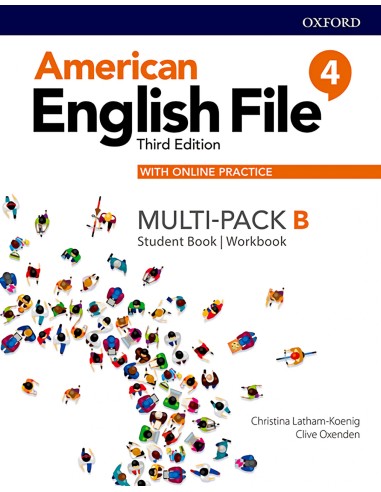 AMERICAN ENGLISH FILE 4 MULTIPACK B