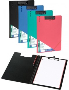 Carpeta a4 con pinza superior polipropileno rigido foam negro