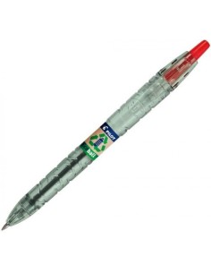 C 10 BOLIGRAFO PILOT B2P ECOBALL ROJO