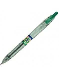C 10 BOLIGRAFO PILOT B2P ECOBALL VERDE