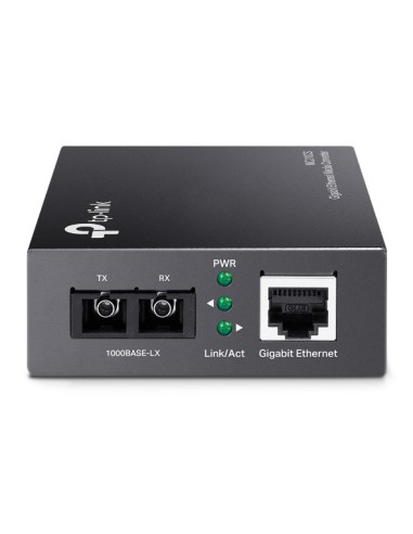 MC210CS convertidor de medio 1000 Mbit/s 1310 nm Monomodo Negro