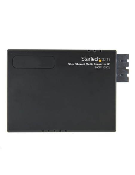 Conversor de Medios Ethernet RJ45 a Fibra Óptica Multimodo SC - 2Km