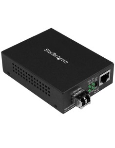 Conversor Compacto de Medios Ethernet Gigabit a Fibra Multimodo LC - 550m 2