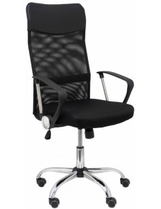 SILLA C RUEDAS GONTAR RESPALDO MALLA NEGRO ASIENTO NEGRO