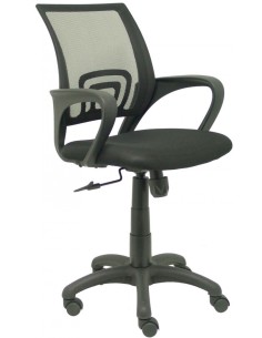 SILLA C RUEDAS VIANOS RESPALDO MALLA NEGRO ASIENTO NEGRO