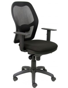 SILLA C RUEDAS JORQUERA RESPALDO MALLA NEGRA ASIENTO NEGRO