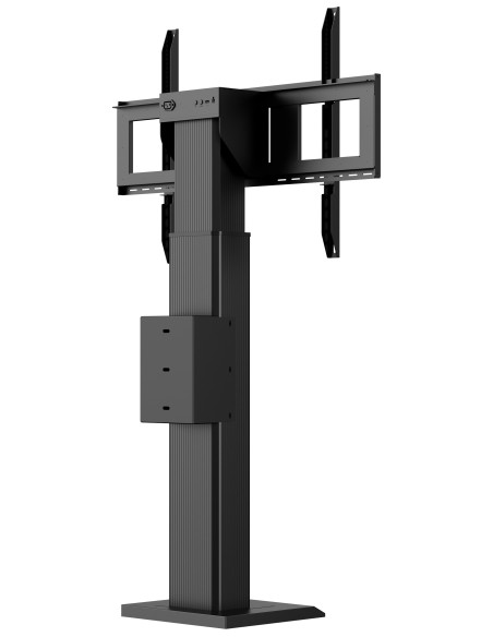 MD WLIFT1021-B1 soporte para monitor 2,18 m (86") Negro Floor / Wall