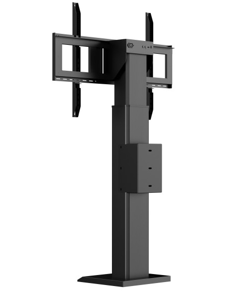 MD WLIFT1021-B1 soporte para monitor 2,18 m (86") Negro Floor / Wall